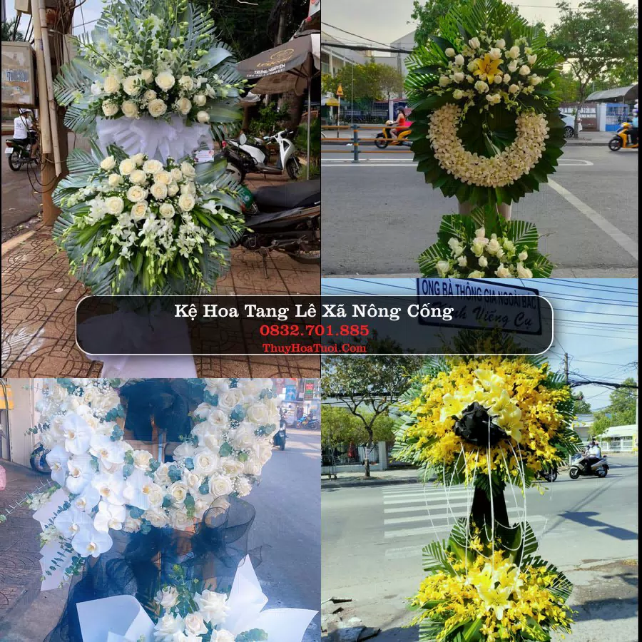 Vòng hoa chia buồn Xã Nông Cống - ThuyHoaTuoi.Com