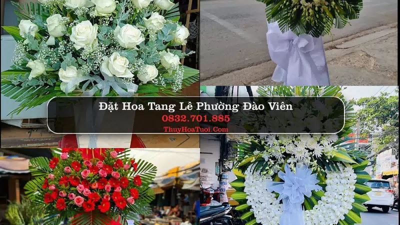 Đặt Vòng Hoa Tang Lễ tại Phường Đào Viên, Bắc Ninh