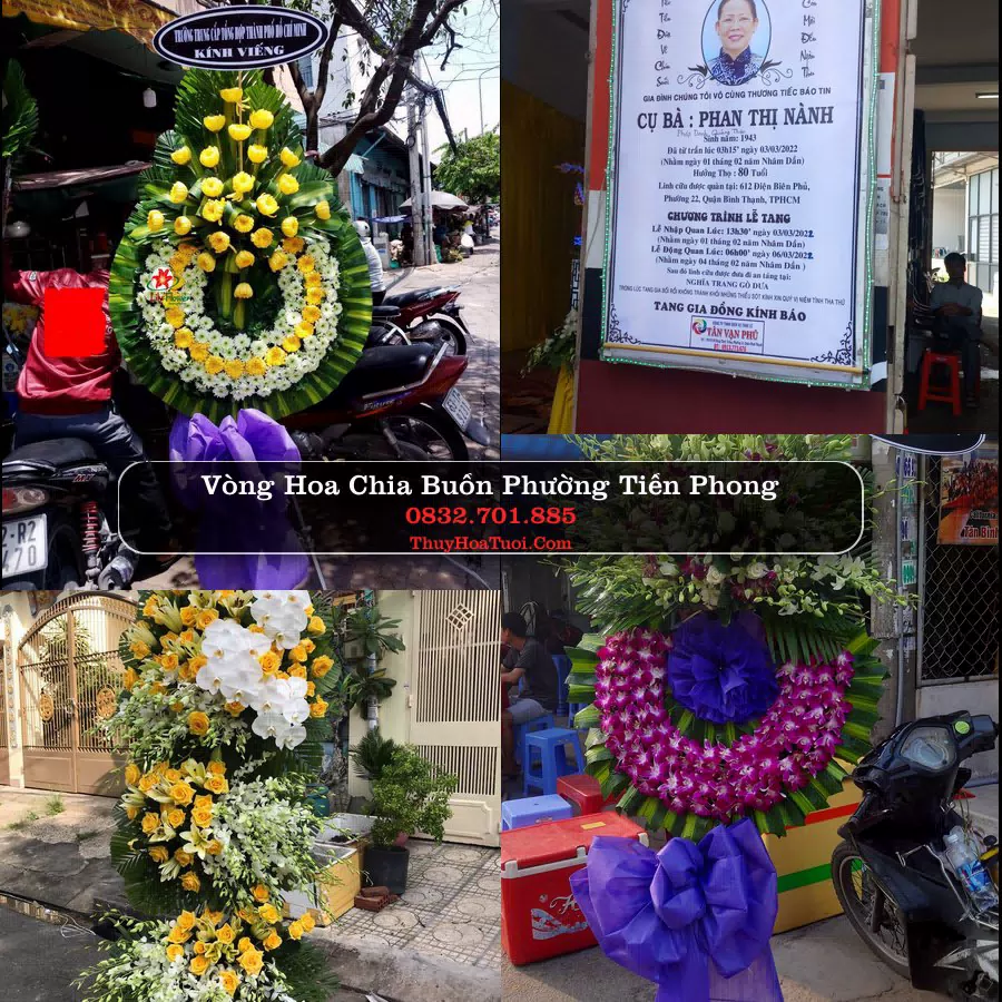 Đặt Vòng Hoa Tang Lễ tại Phường Tiền Phong, Bắc Ninh