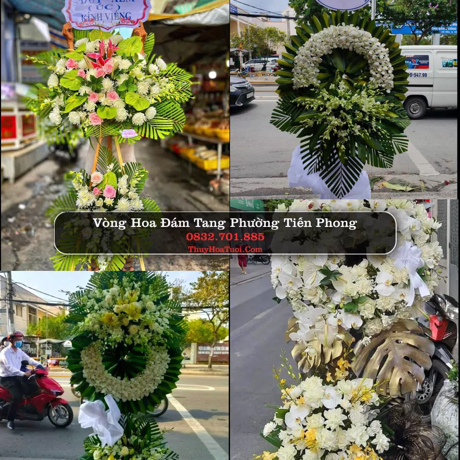 Kệ hoa tang lễ giao tại Phường Tiền Phong, Bắc Ninh