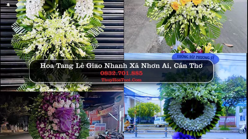 Hoa Tang Lễ Xã Nhơn Ái Cần Thơ