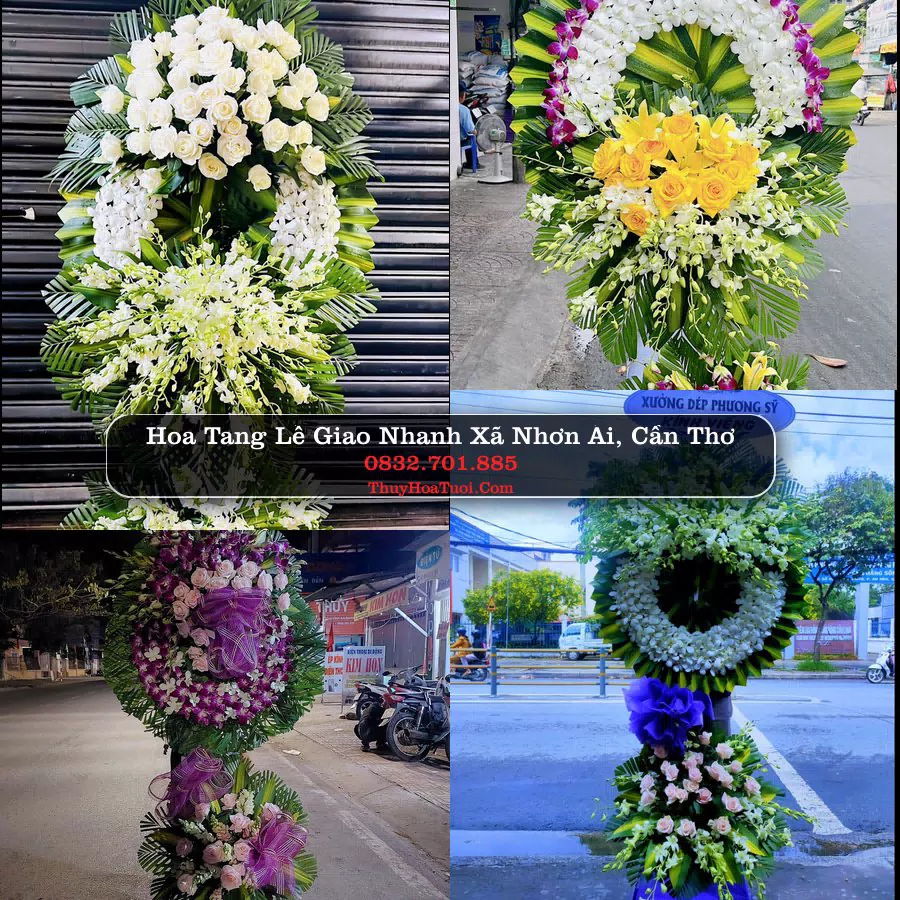 Hoa Tang Lễ Xã Nhơn Ái Cần Thơ