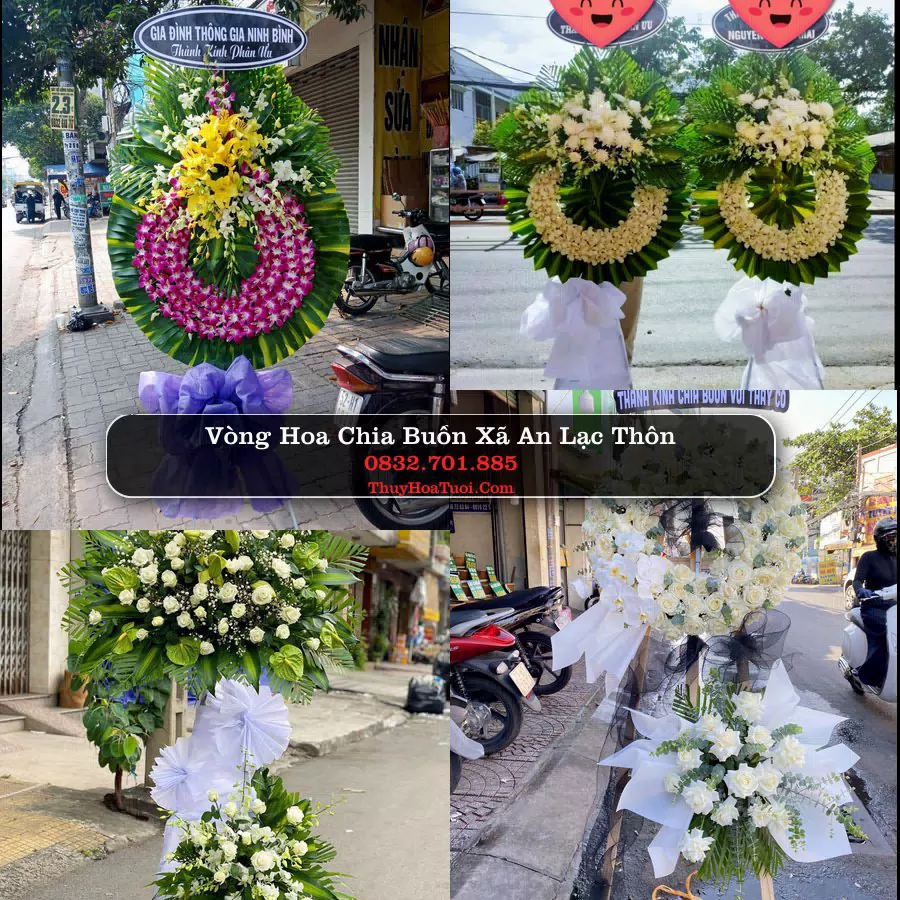 Đặt Hoa Chia Buồn tại Xã An Lạc Thôn, Cần Thơ
