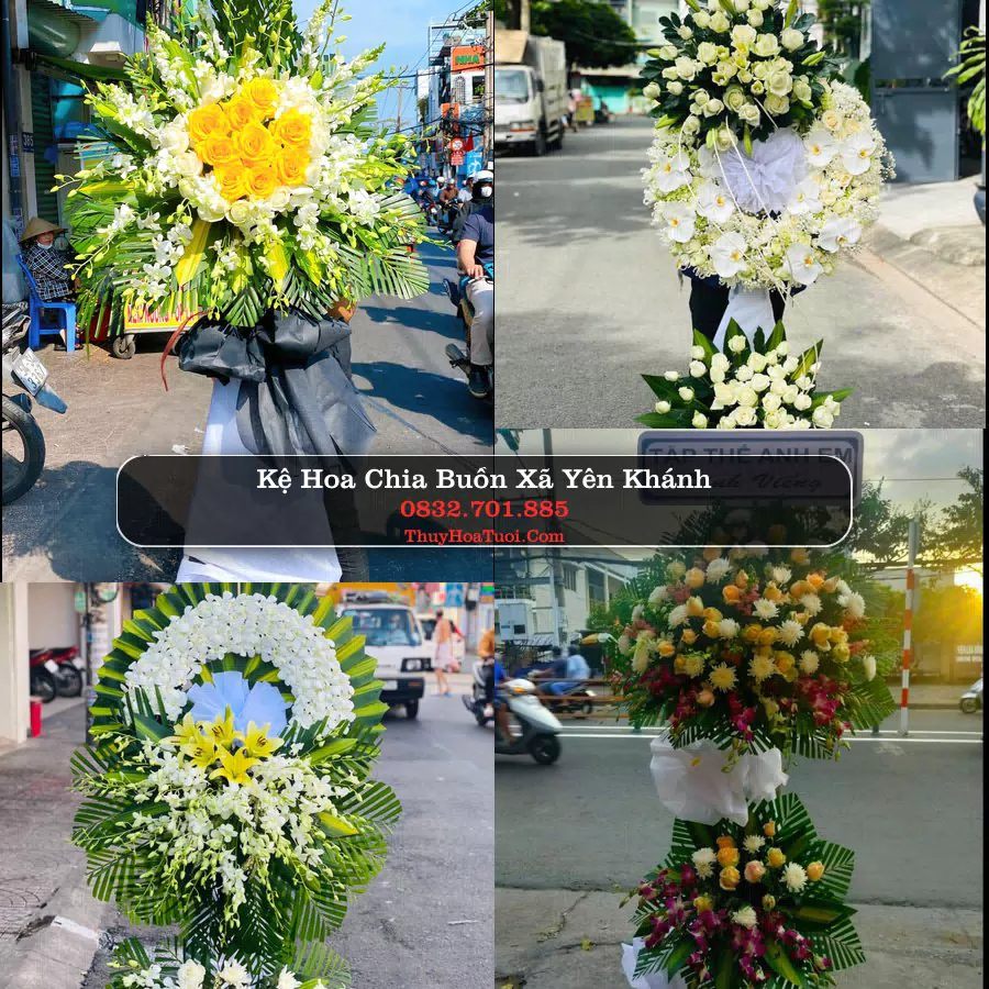 Đặt Hoa Chia Buồn tại Xã Yên Khánh, Ninh Bình
