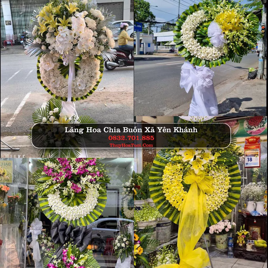 Kệ hoa tang lễ giao tại Xã Yên Khánh, Ninh Bình