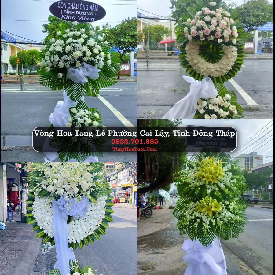 Đặt Vòng Hoa Chia Buồn tại Phường Cai Lậy, Đồng Tháp