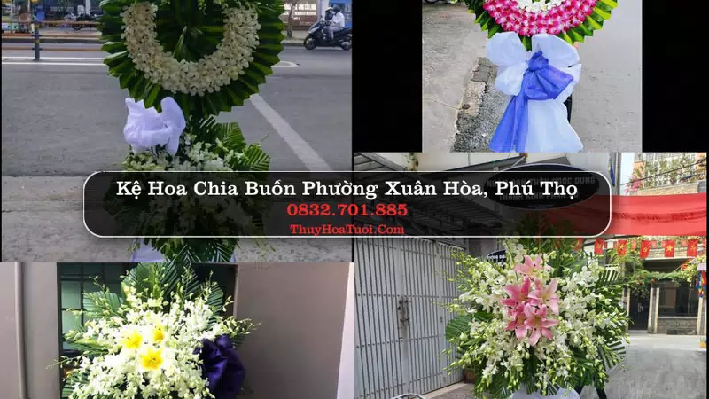Hoa Tang Lễ Phường Xuân Hòa Phú Thọ