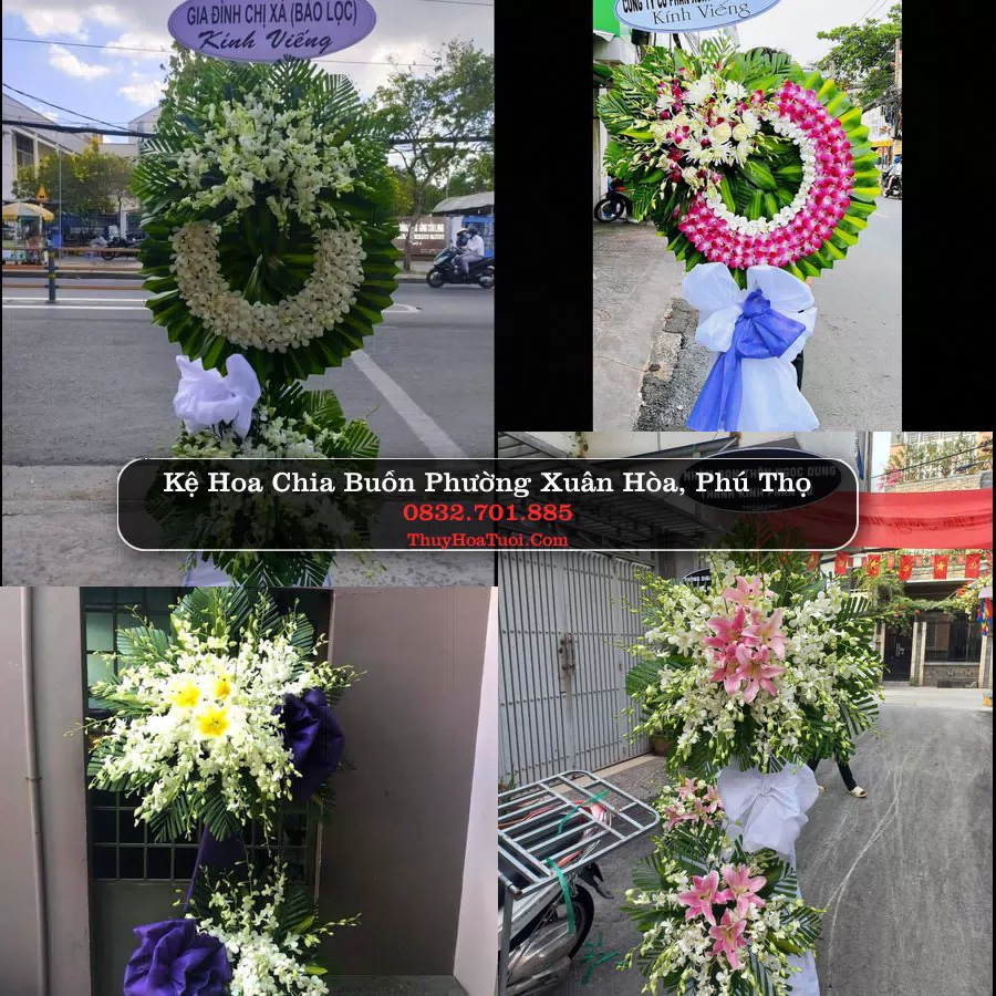 Hoa Tang Lễ Phường Xuân Hòa Phú Thọ