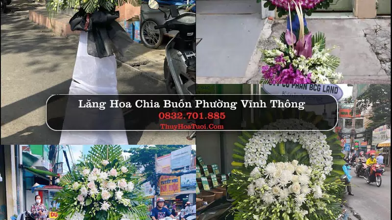 Đặt Vòng Hoa Chia Buồn tại Phường Vĩnh Thông, An Giang