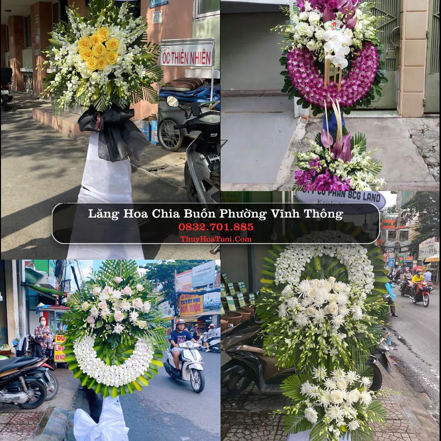 Đặt Vòng Hoa Chia Buồn tại Phường Vĩnh Thông, An Giang