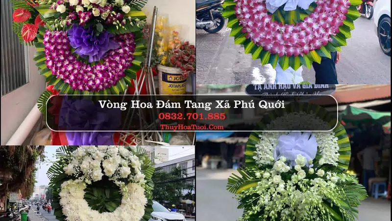 Đặt Vòng Hoa Chia Buồn tại Xã Phú Quới, Vĩnh Long