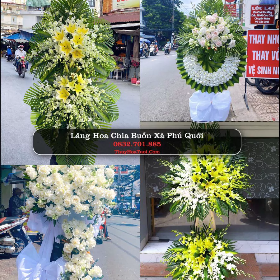 Vòng hoa chia buồn Xã Phú Quới - ThuyHoaTuoi.Com