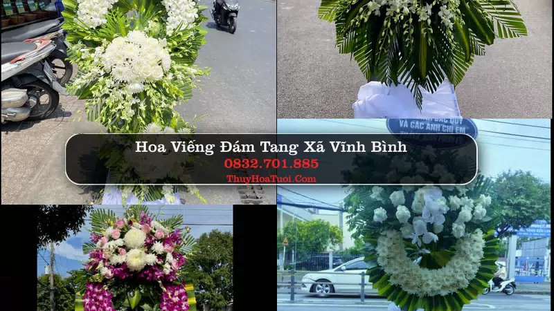 Hoa Tang Lễ Xã Vĩnh Bình Đồng Tháp
