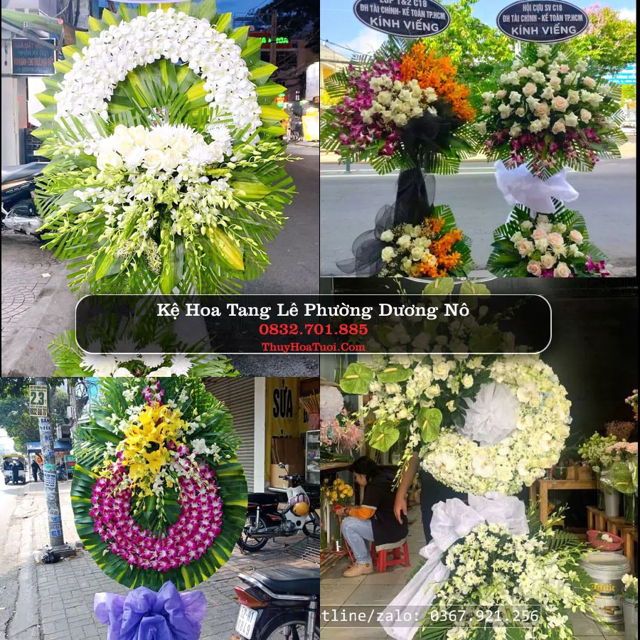 Đặt Vòng Hoa Tang Lễ tại Phường Dương Nỗ, Huế