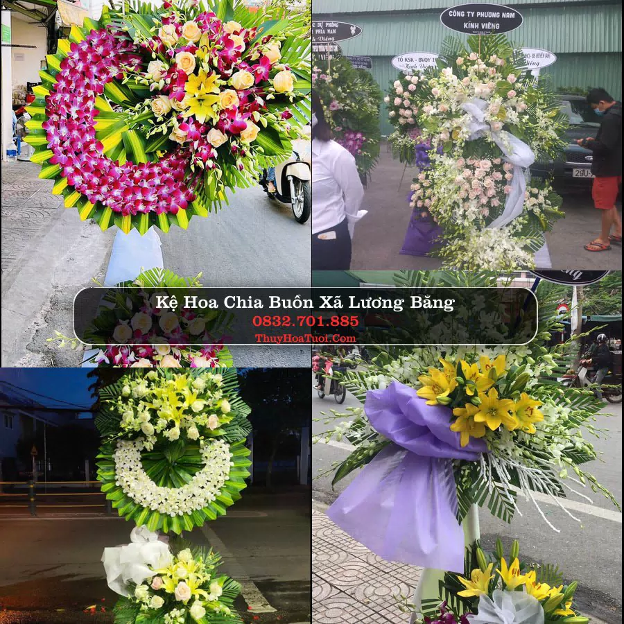 Vòng hoa chia buồn Xã Lương Bằng - ThuyHoaTuoi.Com