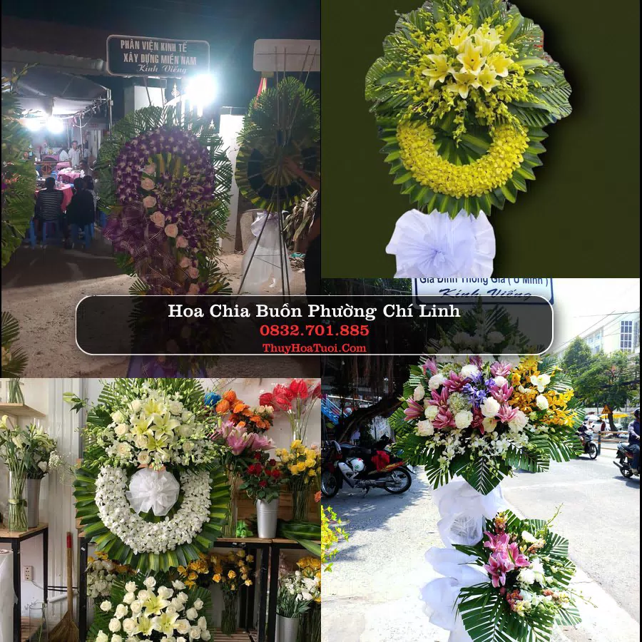 Đặt Vòng Hoa Tang Lễ tại Phường Chí Linh, Hải Phòng