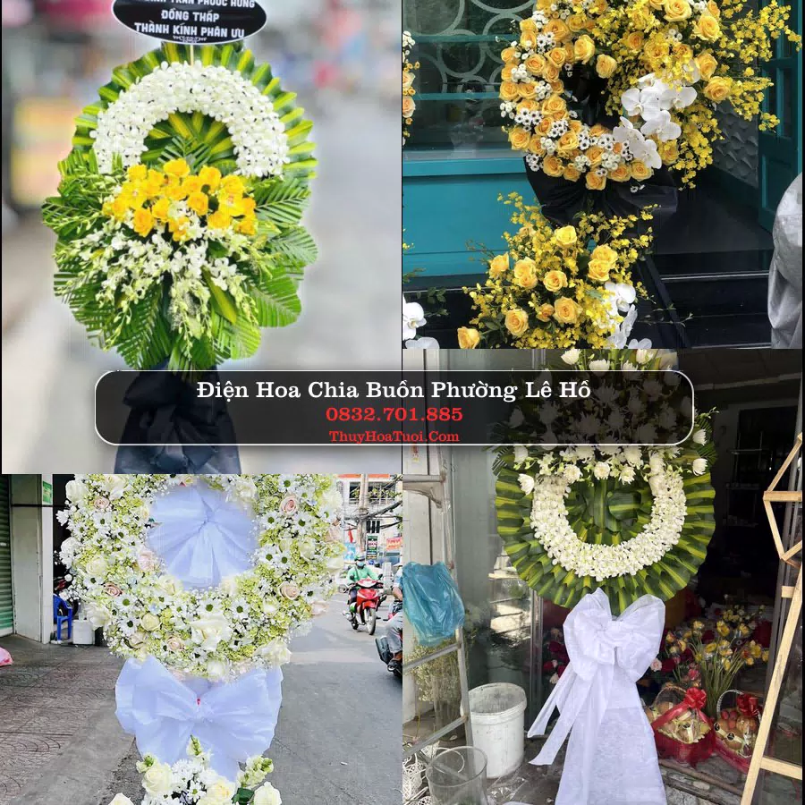 Đặt Vòng Hoa Chia Buồn tại Phường Lê Hồ, Ninh Bình