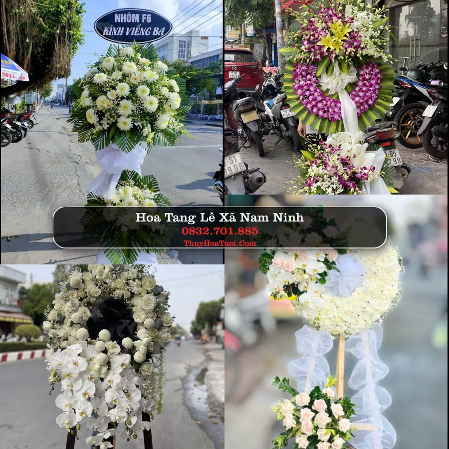 Đặt Hoa Chia Buồn tại Xã Nam Ninh, Ninh Bình