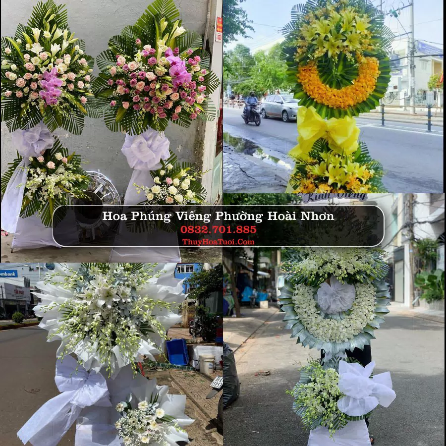 Kệ hoa tang lễ giao tại Phường Hoài Nhơn, Gia Lai