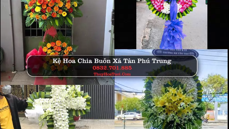 Đặt Hoa Đám Tang tại Xã Tân Phú Trung, Đồng Tháp