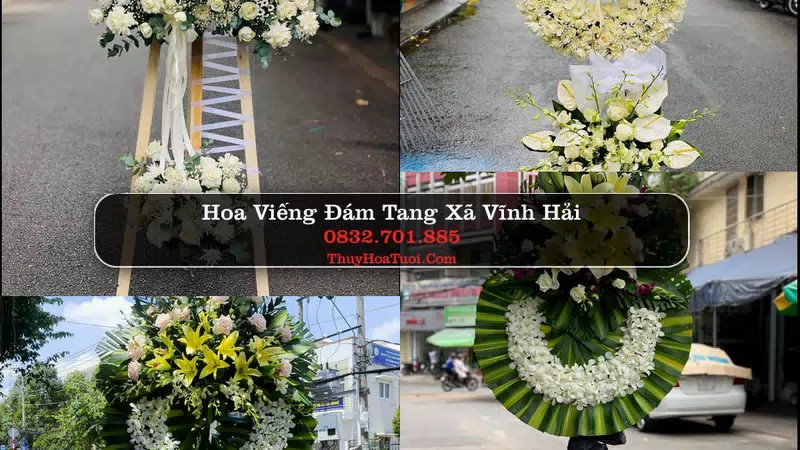 Đặt Vòng Hoa Chia Buồn tại Xã Vĩnh Hải, Hải Phòng