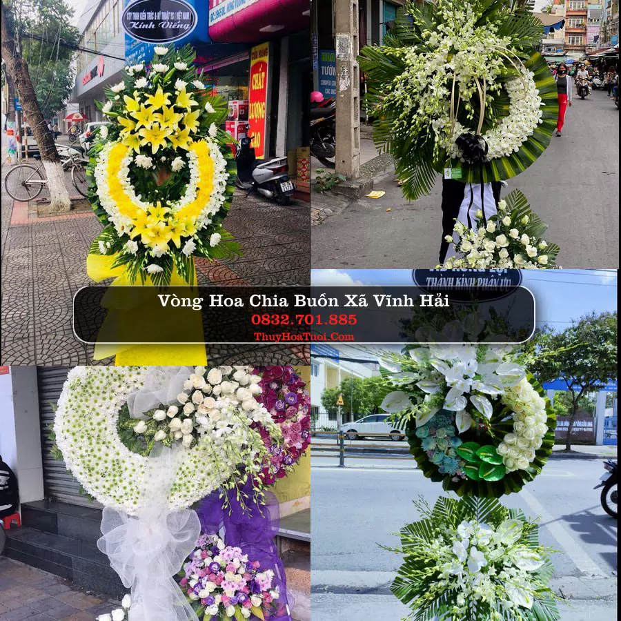 Kệ hoa tang lễ giao tại Xã Vĩnh Hải, Hải Phòng