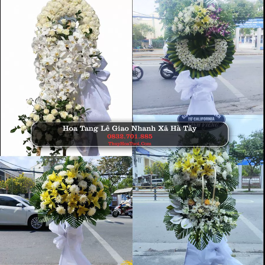 Đặt Vòng Hoa Chia Buồn tại Xã Hà Tây, Hải Phòng