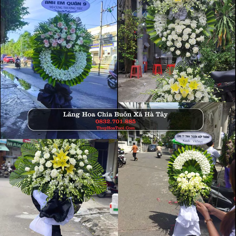 Kệ hoa tang lễ giao tại Xã Hà Tây, Hải Phòng