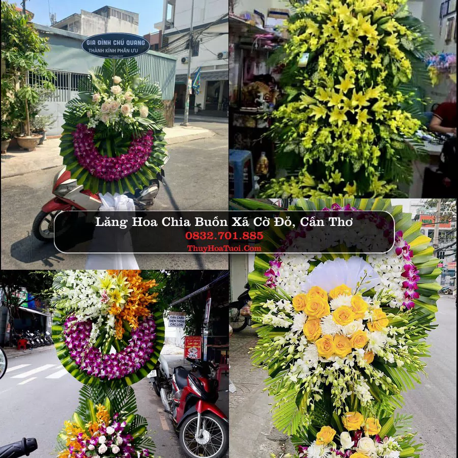 Đặt Vòng Hoa Chia Buồn tại Xã Cờ Đỏ, Cần Thơ