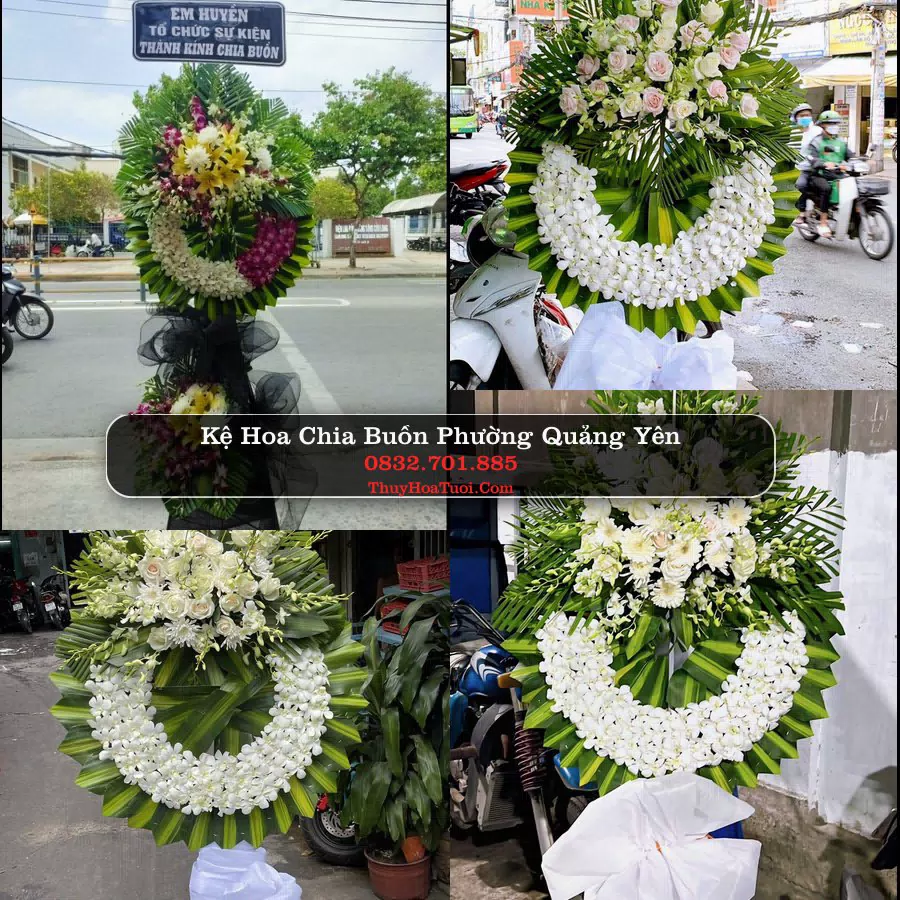 Đặt Vòng Hoa Đám Tang tại Phường Quảng Yên, Quảng Ninh