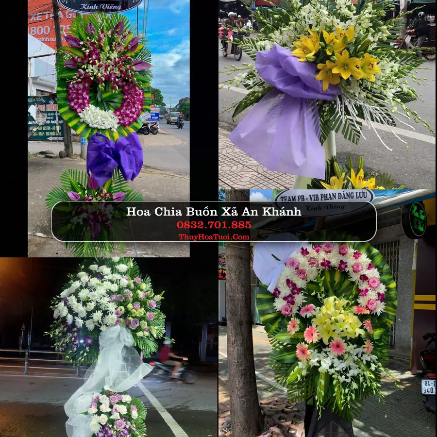 Kệ hoa tang lễ giao tại Xã An Khánh, Hải Phòng