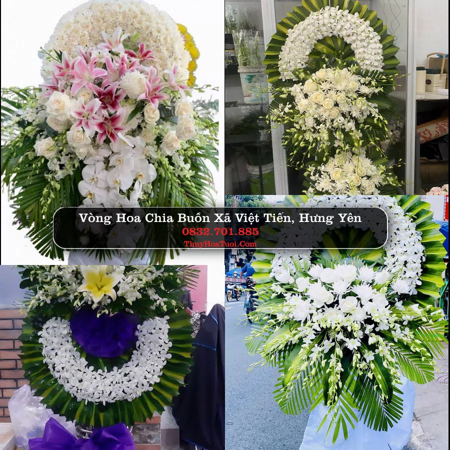 Đặt Hoa Tang Lễ tại Xã Việt Tiến, Hưng Yên