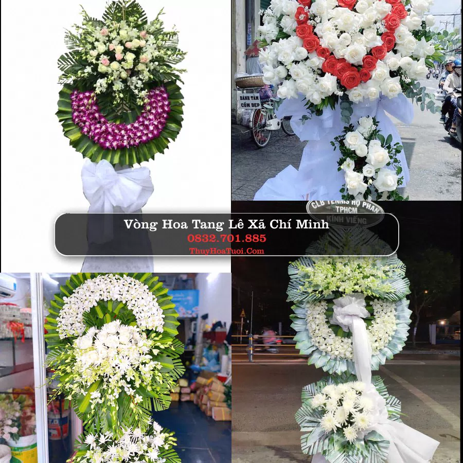 Đặt Vòng Hoa Chia Buồn tại Xã Chí Minh, Hưng Yên
