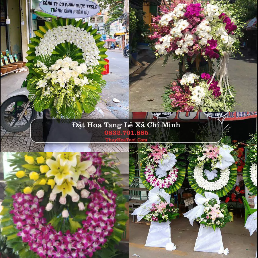 Kệ hoa tang lễ giao tại Xã Chí Minh, Hưng Yên