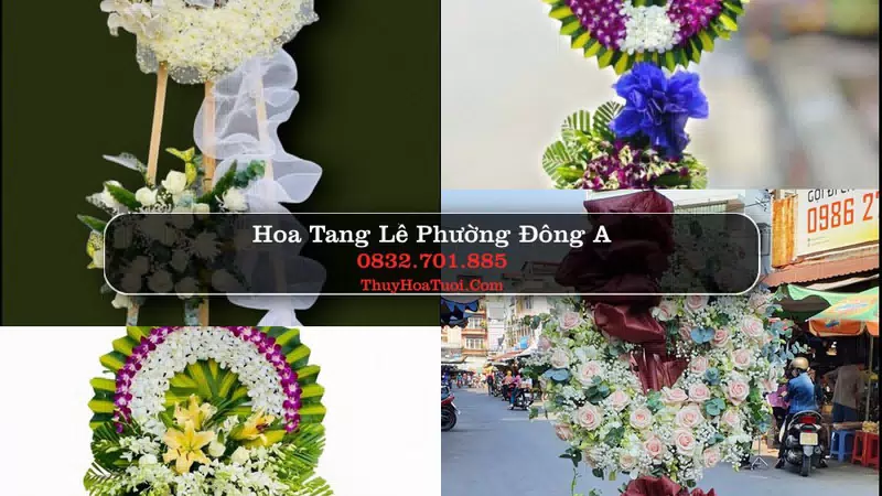 Đặt Vòng Hoa Chia Buồn tại Phường Đông A, Ninh Bình