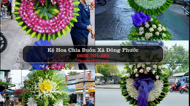 Đặt Vòng Hoa Chia Buồn tại Xã Đông Phước, Cần Thơ