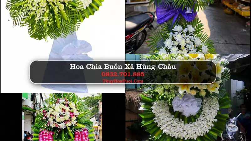 Đặt Vòng Hoa Tang Lễ tại Xã Hùng Châu, Nghệ An