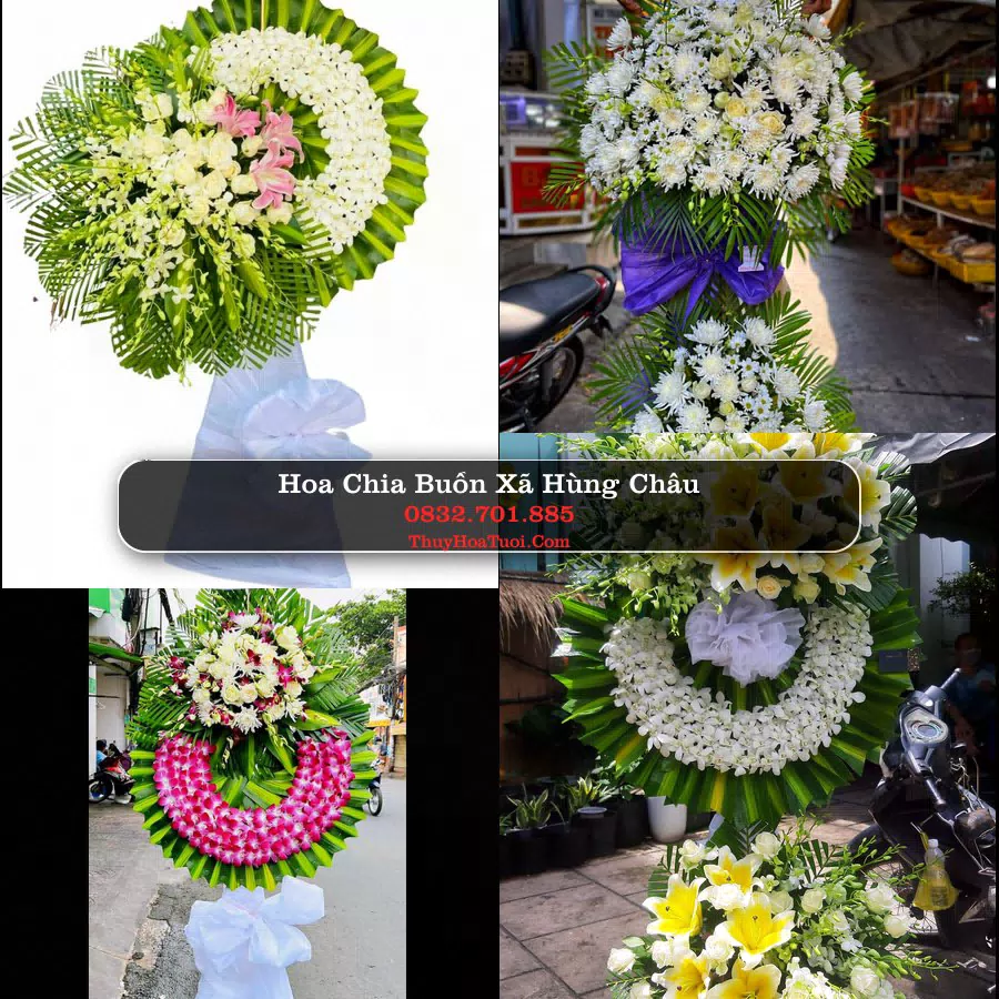 Đặt Vòng Hoa Tang Lễ tại Xã Hùng Châu, Nghệ An