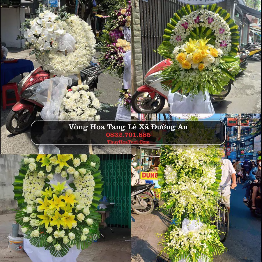 Kệ hoa tang lễ giao tại Xã Đường An, Hải Phòng