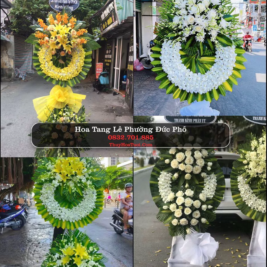 Đặt Hoa Tang Lễ tại Phường Đức Phổ, Quảng Ngãi