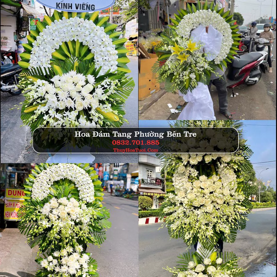 Kệ hoa tang lễ giao tại Phường Bến Tre, Vĩnh Long