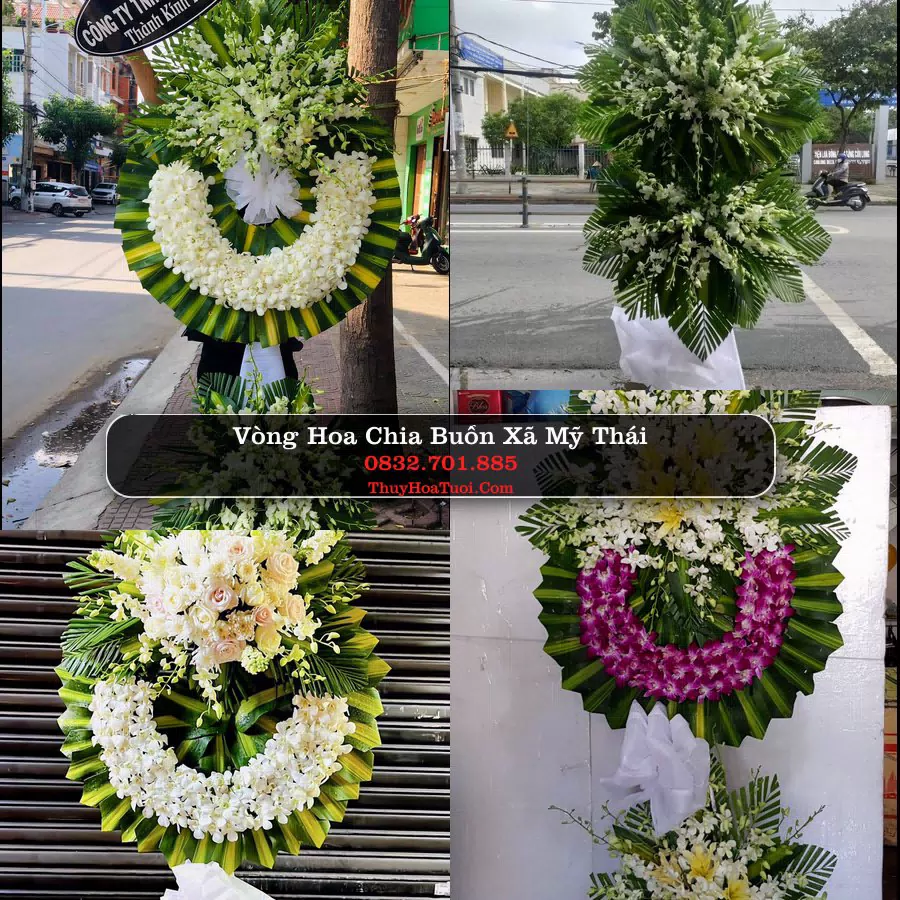 Đặt Vòng Hoa Chia Buồn tại Xã Mỹ Thái, Bắc Ninh