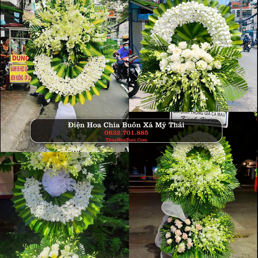 Kệ hoa tang lễ giao tại Xã Mỹ Thái, Bắc Ninh