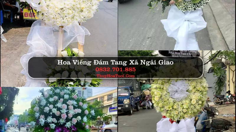 Đặt Vòng Hoa Chia Buồn tại Xã Ngãi Giao, TP.HCM