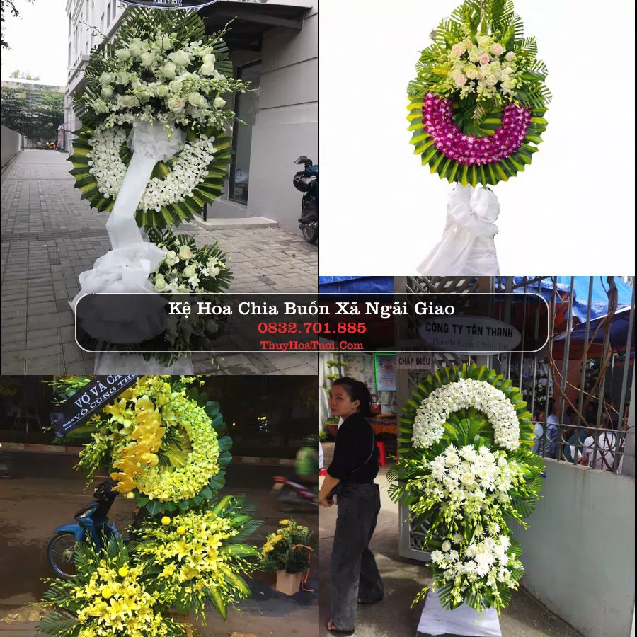 Kệ hoa tang lễ giao tại Xã Ngãi Giao, TP.HCM