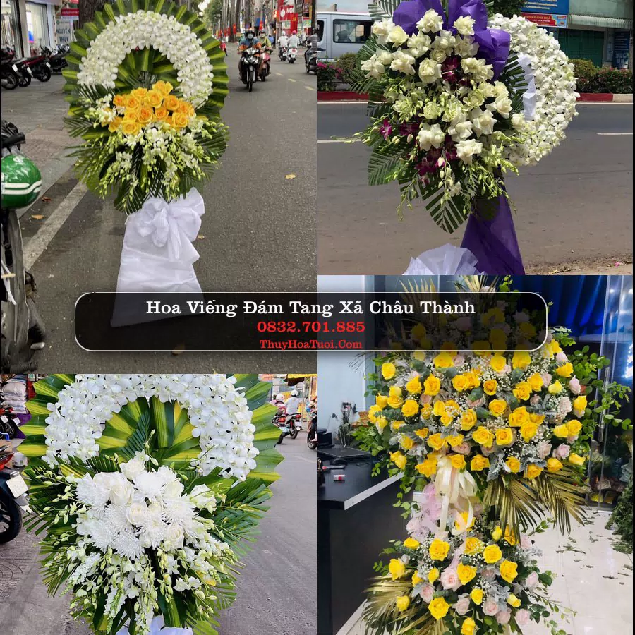 Đặt Vòng Hoa Chia Buồn tại Xã Châu Thành, An Giang