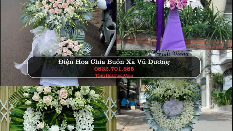 Đặt Vòng Hoa Chia Buồn tại Xã Vũ Dương, Ninh Bình