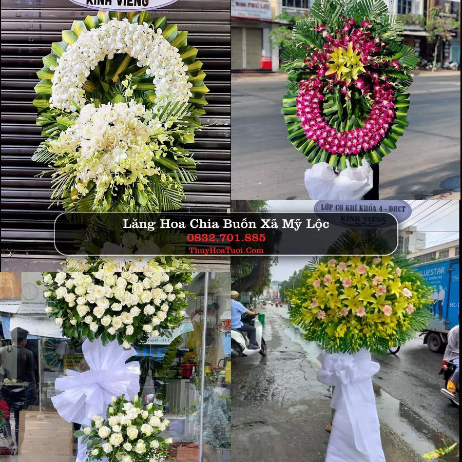 Đặt Hoa Chia Buồn tại Xã Mỹ Lộc, Tây Ninh