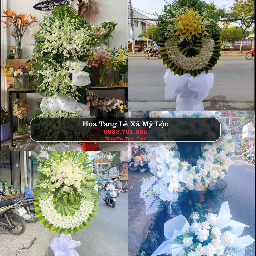 Kệ hoa tang lễ giao tại Xã Mỹ Lộc, Tây Ninh