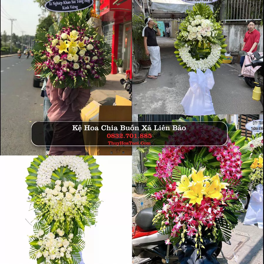 Đặt Vòng Hoa Chia Buồn tại Xã Liên Bão, Bắc Ninh